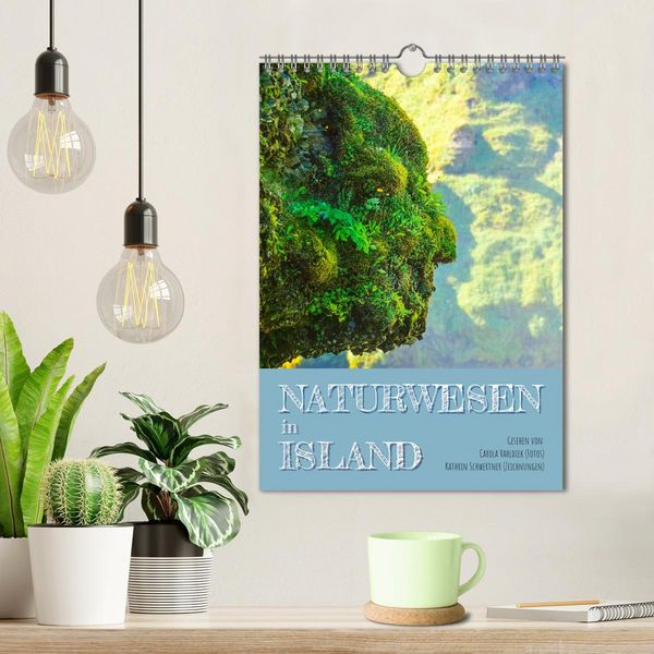 Produktbild: Naturwesen in Island (Wandkalender 2026 DIN A4 hoch), CALVENDO Monatskalender