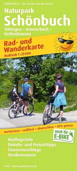 Produktbild: Naturpark Sch&ouml;nbuch 1:25 000