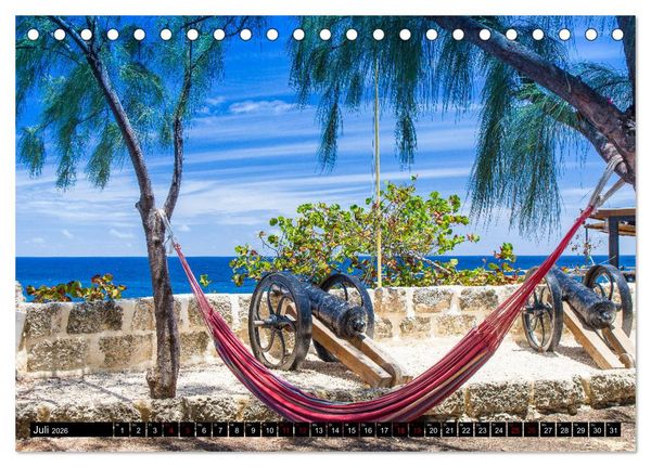 Produktbild: Barbados (Tischkalender 2026 DIN A5 quer), CALVENDO Monatskalender