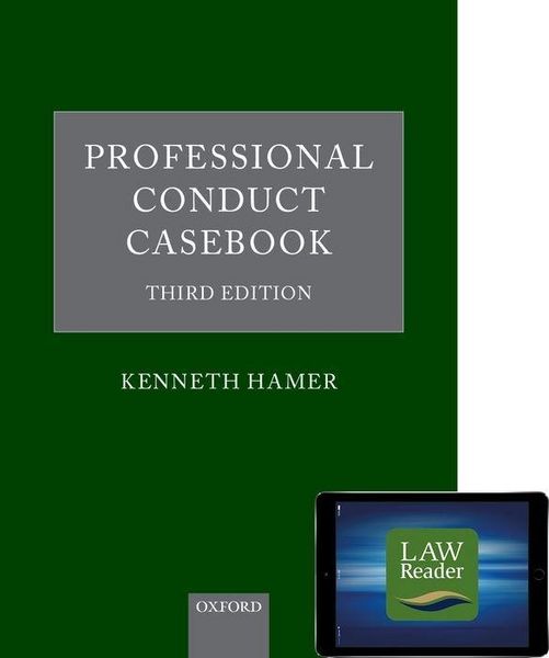 Produktbild: Professional Conduct Casebook