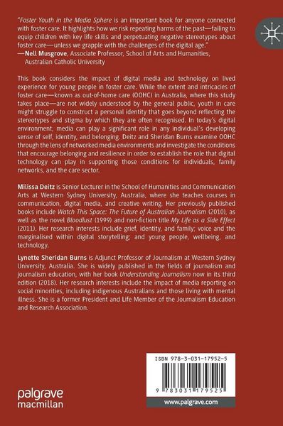 Produktbild: Foster Youth in the Mediasphere