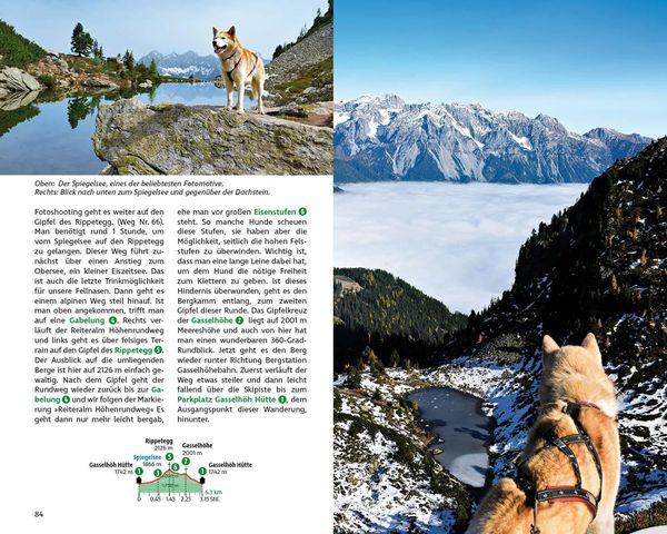 Produktbild: ROTHER Wanderbuch Wandern mit Hund Steiermark