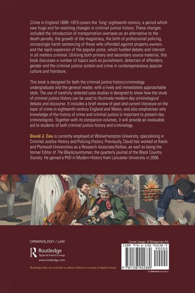 Produktbild: Crime in England 1688-1815