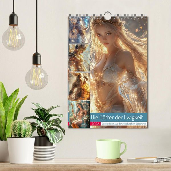 Produktbild: Die G&ouml;tter der Ewigkeit (Wandkalender 2026 DIN A4 hoch), CALVENDO Monatskalender