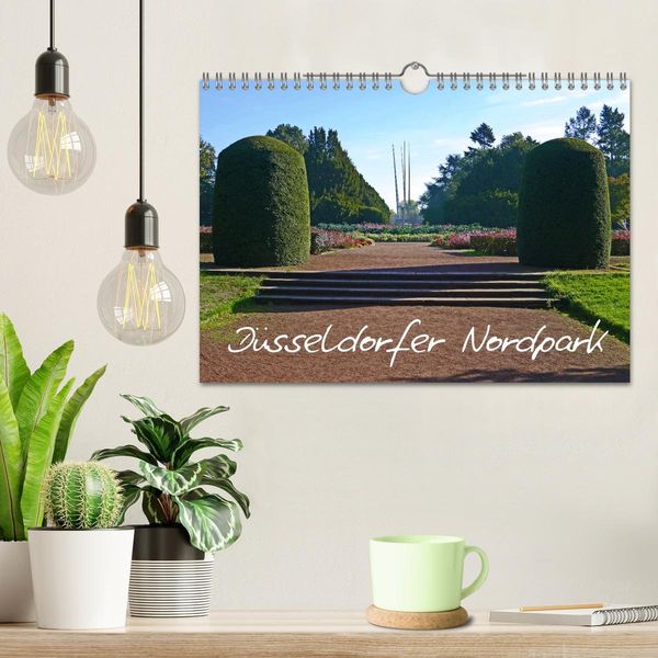 Produktbild: D&uuml;sseldorfer Nordpark (Wandkalender 2026 DIN A4 quer), CALVENDO Monatskalender
