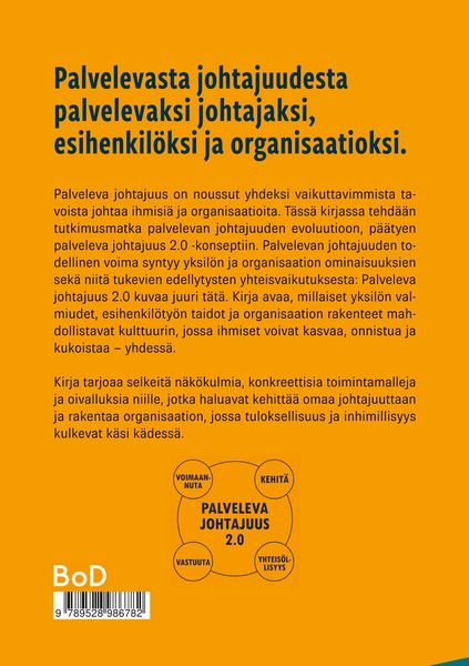 Produktbild: Palveleva johtajuus - teoriasta k&auml;yt&auml;nt&ouml;&ouml;n