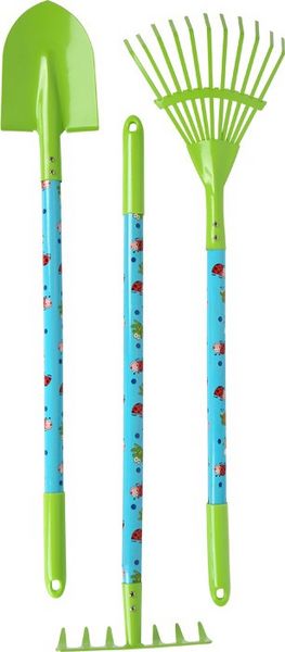 Produktbild: small foot 12014 - Kinder Gartenset mit Schubkarre, gro&szlig;