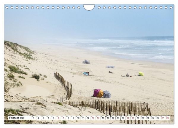 Produktbild: Momente einer Reise - Franz&ouml;sische Atlantikk&uuml;ste (Wandkalender 2027 DIN A4 quer), CALVENDO Monatskalender