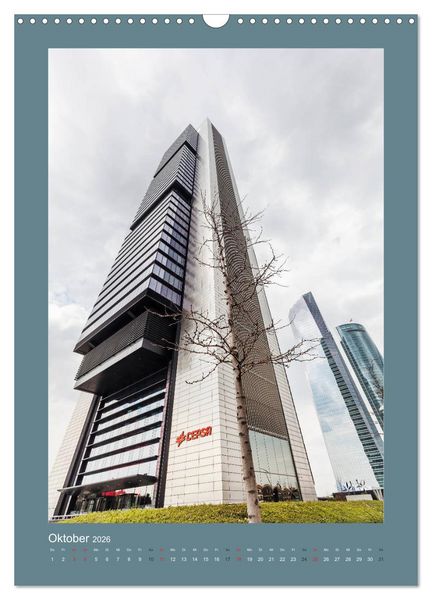 Produktbild: High-Tech-Architektur (Wandkalender 2026 DIN A3 hoch), CALVENDO Monatskalender