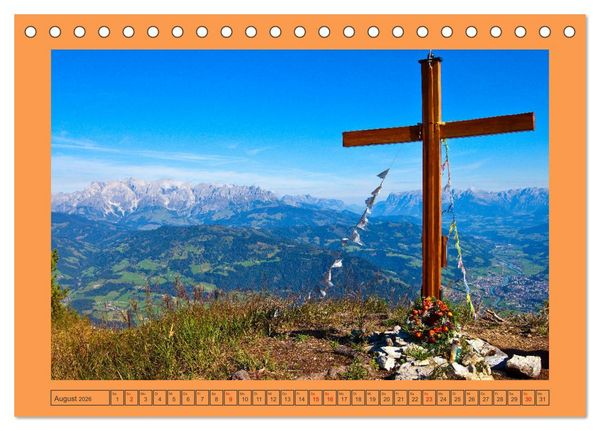 Produktbild: Sch&ouml;ne Gr&uuml;&szlig;e aus St.Veit im Pongau (Tischkalender 2026 DIN A5 quer), CALVENDO Monatskalender