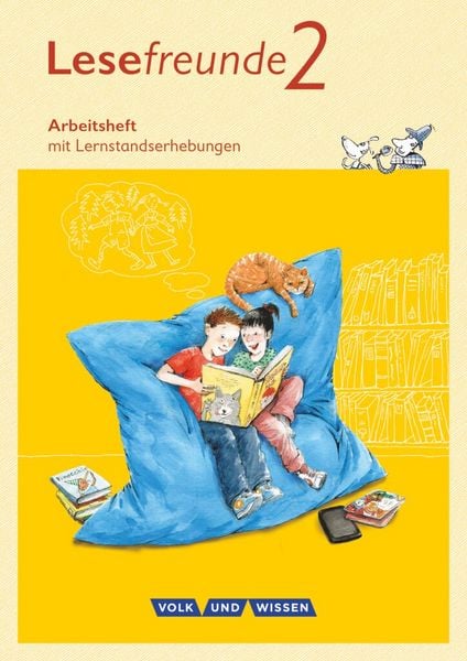 Produktbild: Lesefreunde 2. Schuljahr - Arbeitsheft. &Ouml;stliche Bundesl&auml;nder und Berlin Neubearbeitung 2015