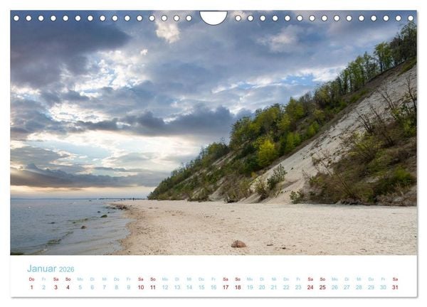 Produktbild: Unterwegs auf Usedom (Wandkalender 2026 DIN A4 quer), CALVENDO Monatskalender