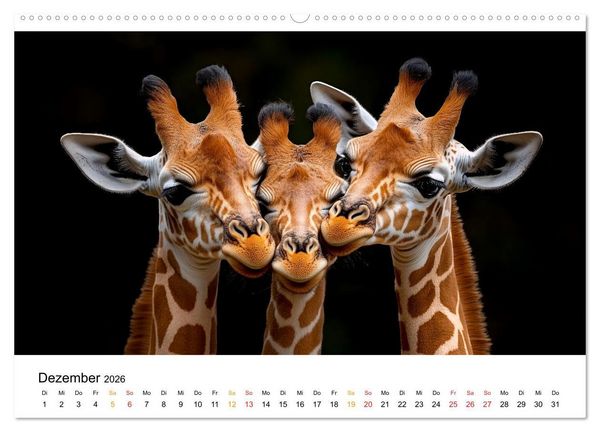 Produktbild: Magie der Tierwelt (Wandkalender 2026 DIN A2 quer), CALVENDO Monatskalender
