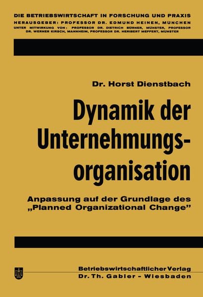 Produktbild: Dynamik der Unternehmungsorganisation