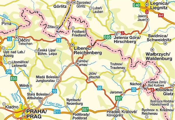 Produktbild: Tschechien CS002/Nord- u. Ostb&ouml;hmen 1:200 000