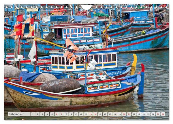 Produktbild: Vietnam - Momente einer Reise (Wandkalender 2027 DIN A4 quer), CALVENDO Monatskalender