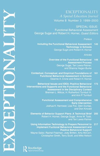 Produktbild: Functional Behavioral Assessment