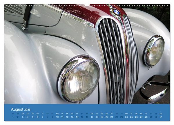 Produktbild: BMW Classics (Wandkalender 2026 DIN A2 quer), CALVENDO Monatskalender