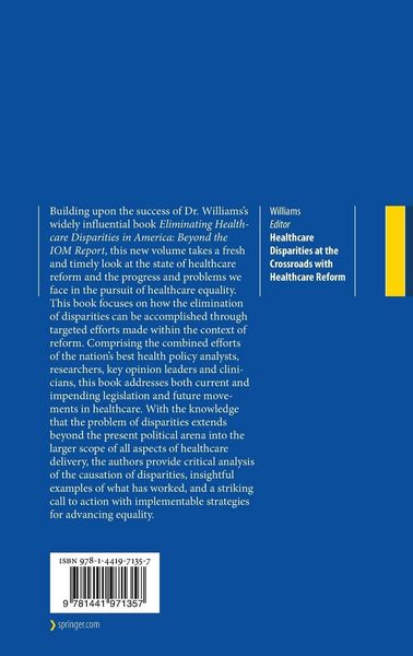 Produktbild: Healthcare Disparities at the Crossroads with Healthcare Reform
