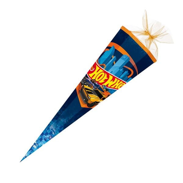 Produktbild: Nestler Schult&uuml;te Hot Wheels Speed Club eckig mit T&uuml;llverschluss 85cm