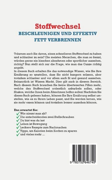 Produktbild: Stoffwechsel beschleunigen und effektiv Fett verbrennen