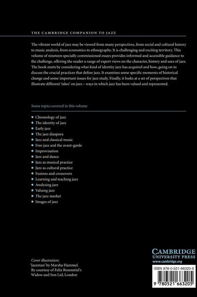 Produktbild: The Cambridge Companion to Jazz