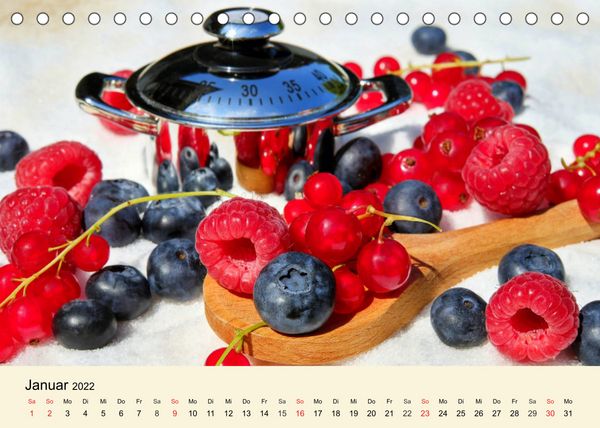 Produktbild: Marmelade schmeckt nicht nur auf dem Fr&uuml;hst&uuml;ckstisch! (Tischkalender 2022 DIN A5 quer)