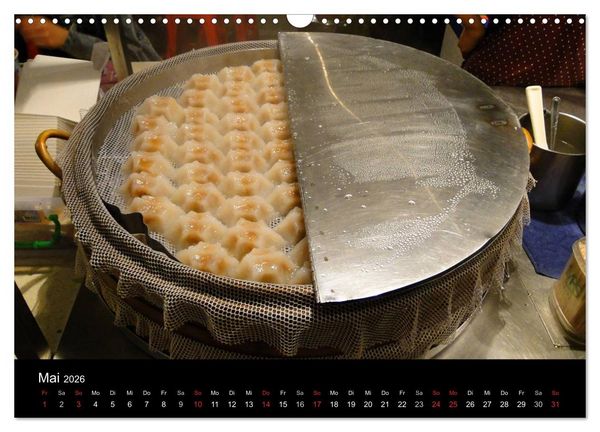 Produktbild: Taiwan kulinarisch erleben (Wandkalender 2026 DIN A3 quer), CALVENDO Monatskalender