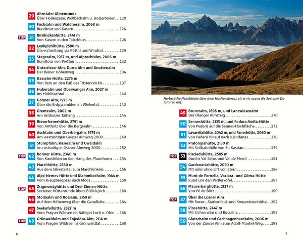 Produktbild: ROTHER Wanderbuch Wandern zu Almen & H&uuml;tten - S&uuml;dtirol Ost
