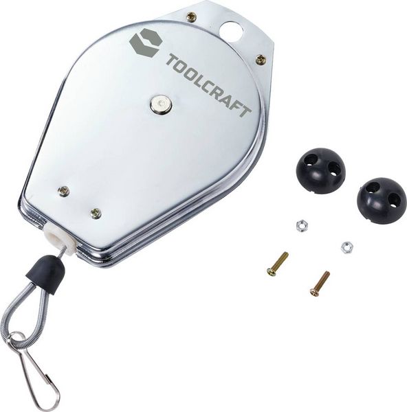Produktbild: TOOLCRAFT TO-7310169 Federzug, Seilauszug bis 2m Tragkraft (max.) 3kg