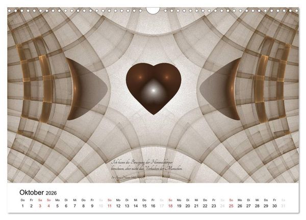 Produktbild: Mathematik - Grafiken und Zitate 2026 (Wandkalender 2026 DIN A3 quer), CALVENDO Monatskalender