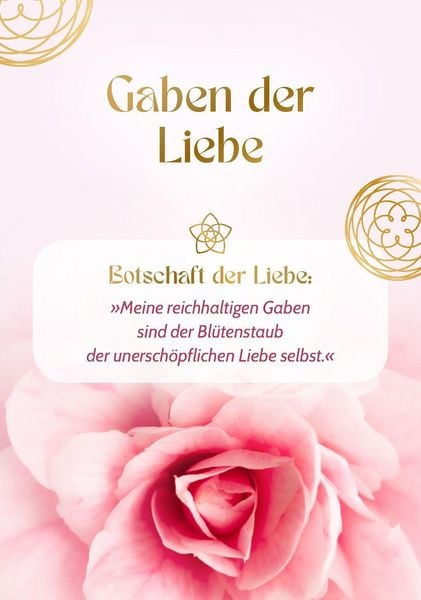 Produktbild: Blume der Liebe - 40 inspirierende Impulse f&uuml;r gelebte Liebe