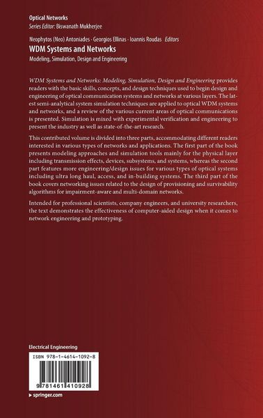 Produktbild: WDM Systems and Networks