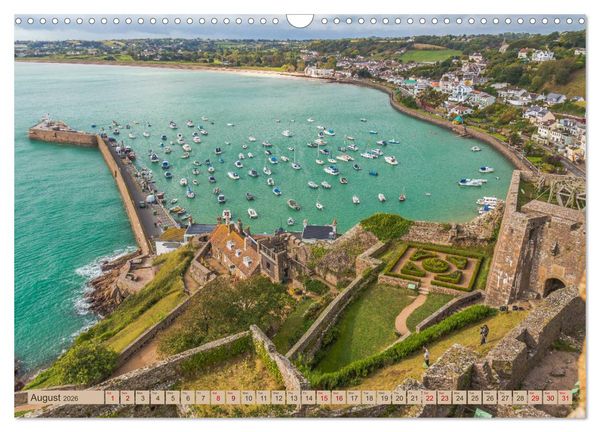 Produktbild: JERSEY THE CHANNEL ISLAND (Wall Calendar 2026 DIN A3 landscape), CALVENDO 12 Month Wall Calendar