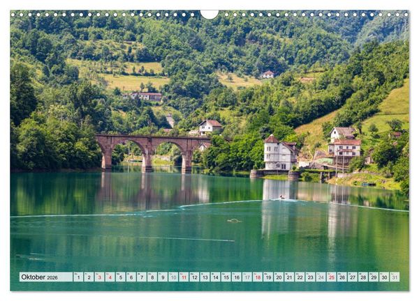 Produktbild: Wasserzauber Bosnien-Herzegowina (Wandkalender 2026 DIN A3 quer), CALVENDO Monatskalender