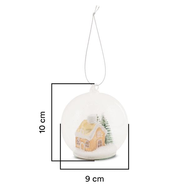 Produktbild: Anh&auml;nger Schneekugel