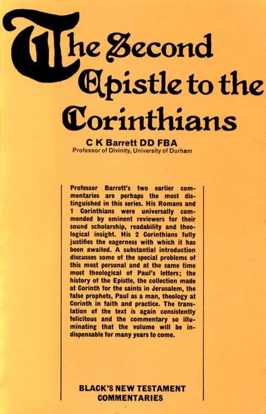 Produktbild: Second Epistle to the Corinthians