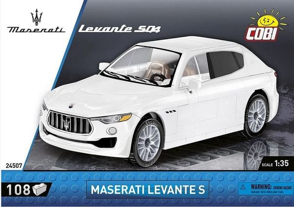 Produktbild: COBI 24507 - Maserati Levante S, Bausatz 1:35, Bausatz 108 Klemmbausteine