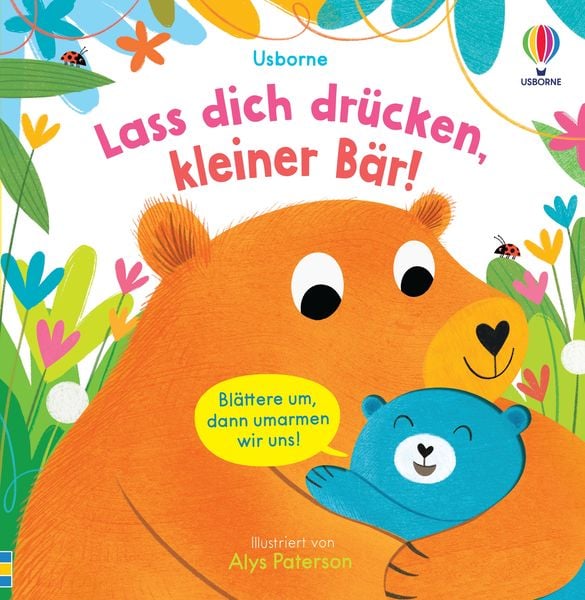 Lass dich drücken, kleiner Bär!, Gebundene Ausgabe von Lara Bryan, Usborne, 9781035701087
