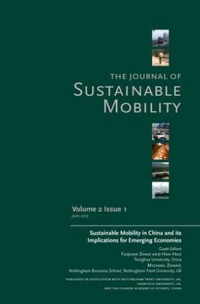 Produktbild: Journal of Sustainable Mobility Vol. 2 Issue 1