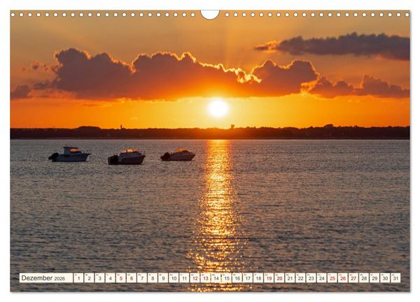 Produktbild: Bretagne - Traumk&uuml;sten im s&uuml;dlichen Finist&egrave;re (Wandkalender 2026 DIN A3 quer), CALVENDO Monatskalender