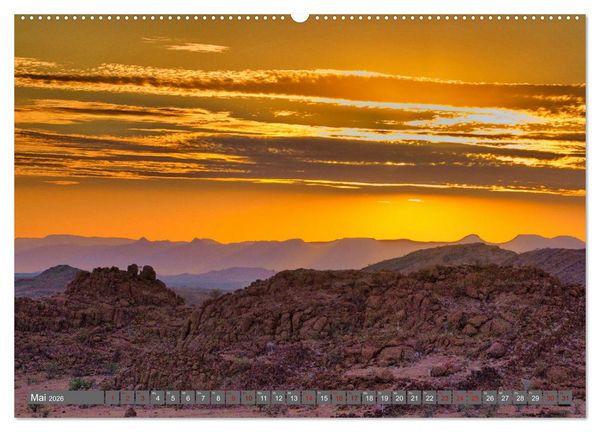 Produktbild: Namibia &ndash; Faszination Damaraland und Spitzkoppe (Wandkalender 2026 DIN A2 quer), CALVENDO Monatskalender