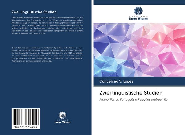 Zwei linguistische Studien, Taschenbuch von Conceição V. Lopes, Sciencia Scripts, 9786202616959