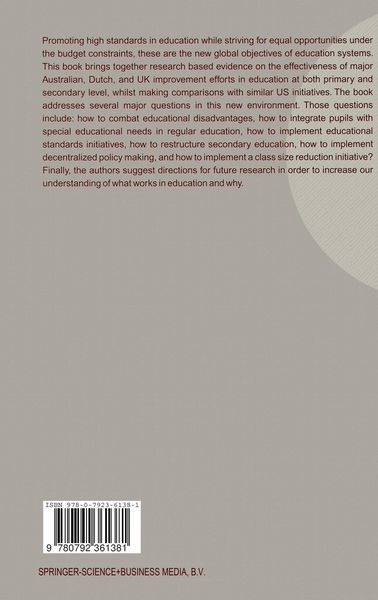 Produktbild: Enhancing Educational Excellence, Equity and Efficiency