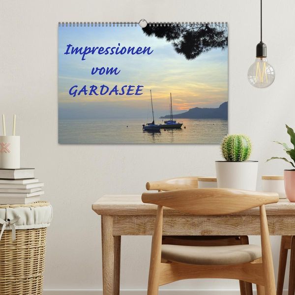 Produktbild: Impressionen vom Gardasee (Wandkalender 2026 DIN A3 quer), CALVENDO Monatskalender