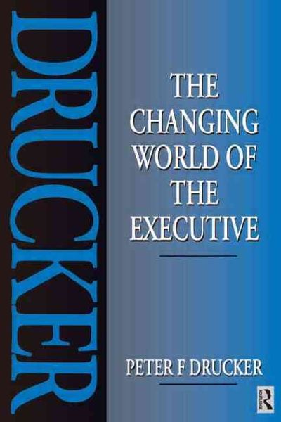 Produktbild: Drucker, P: The Changing World of the Executive