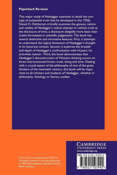 Produktbild: Heidegger's Concept of Truth