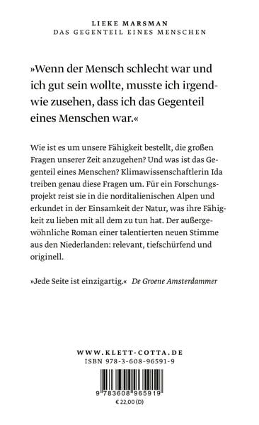 Produktbild: Das Gegenteil eines Menschen