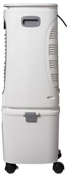 Produktbild: Sygonix Luftk&uuml;hler 80 W (L x B x H) 400 x 300 x 850 mm Wei&szlig; LED-Display, mit Fernbedienung, Oszillierend, Timer
