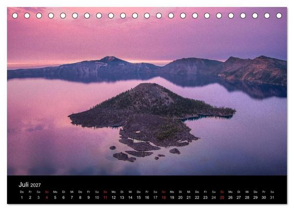 Produktbild: Das "gr&uuml;ne" Nordamerika - Kanada und USA (Tischkalender 2027 DIN A5 quer), CALVENDO Monatskalender
